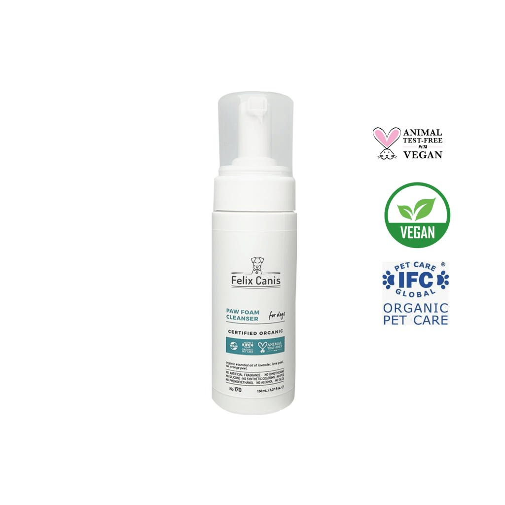 Köpek Pati Temizleme Köpüğü Organik ve Vegan 150Ml